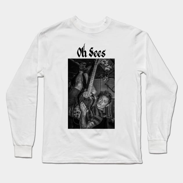 oh sees john dwyer Long Sleeve T-Shirt by malditxsea